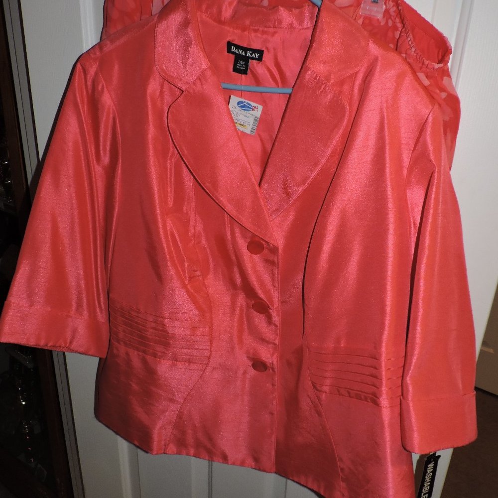 NWT Dana Kay skirt suit - 24W